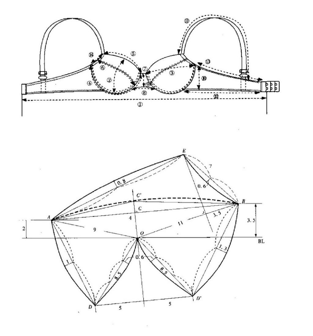 выкройка бюстгальтера большой груди фото 61