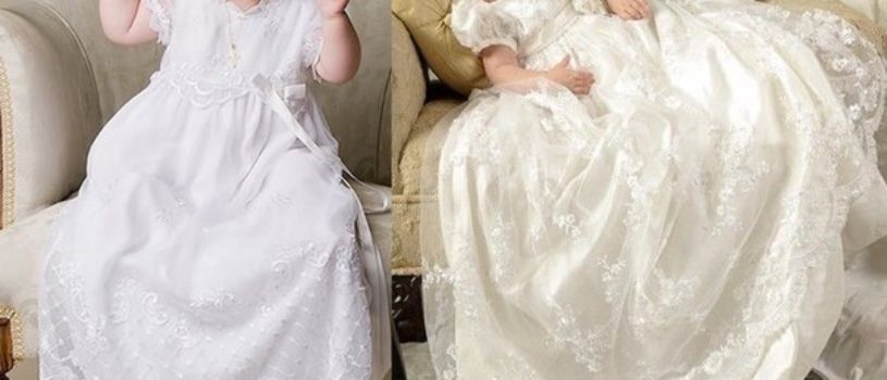 Крестильное платье на возраст от 3 до 18 месяцев