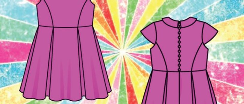 Платье детское р 128-152 — можно использовать выкройку для пошива школьной формы