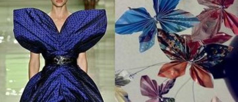 Мода, вдохновленная оригами.