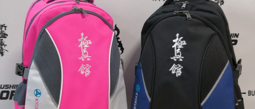 Как вам такие рюкзачки-двойняшки для девочек, которые занимаются киокушин-кан каратэ?