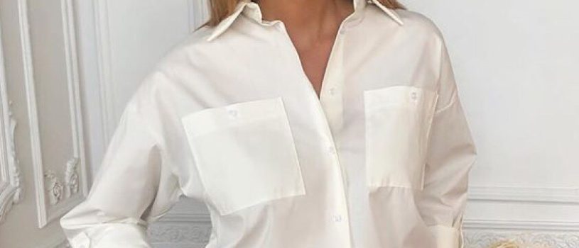 Белая рубашка — наша палочка-выручалочка  Легко комбинируется с любимыми брюками, юбками и джинсами