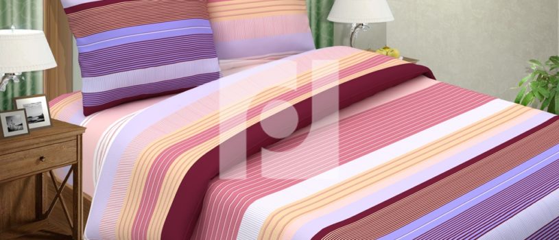 Комплект постельного белья «Лазурный фиолетовый»