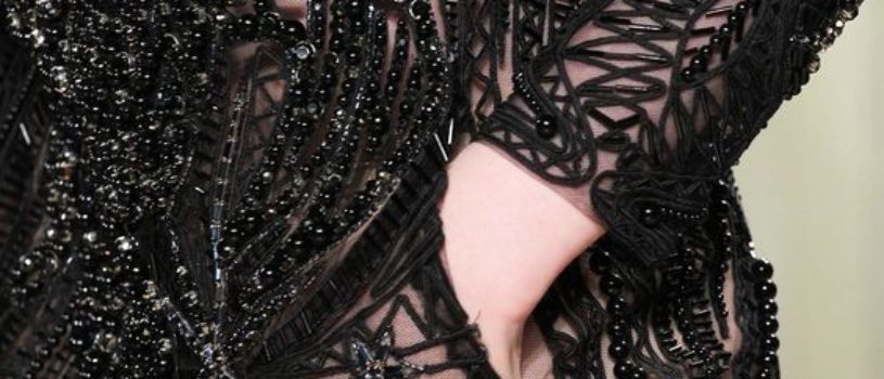 #Couture_в_деталях: Таинственный черный